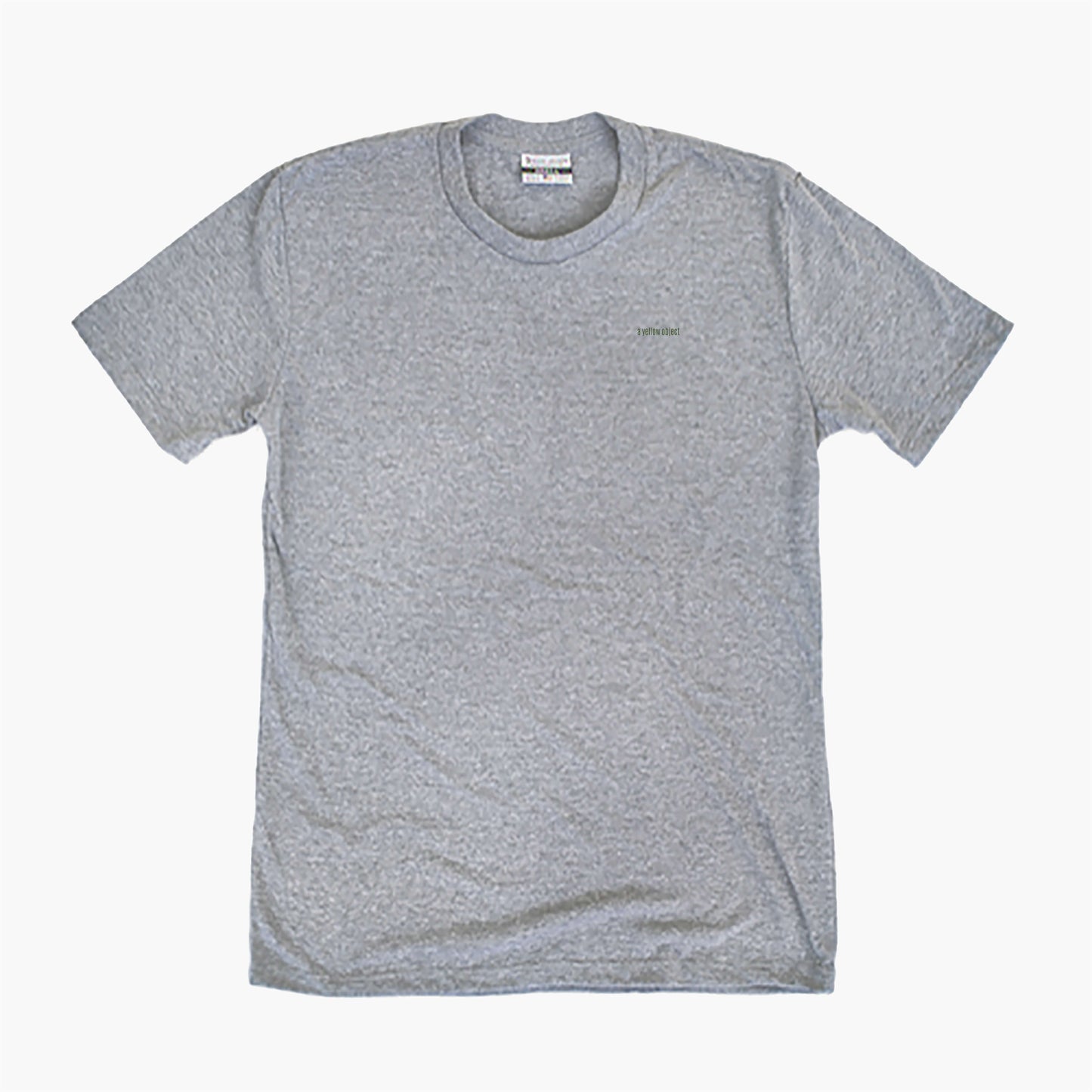 Hong Kong City T-Shirt (Gray) - a yellow object