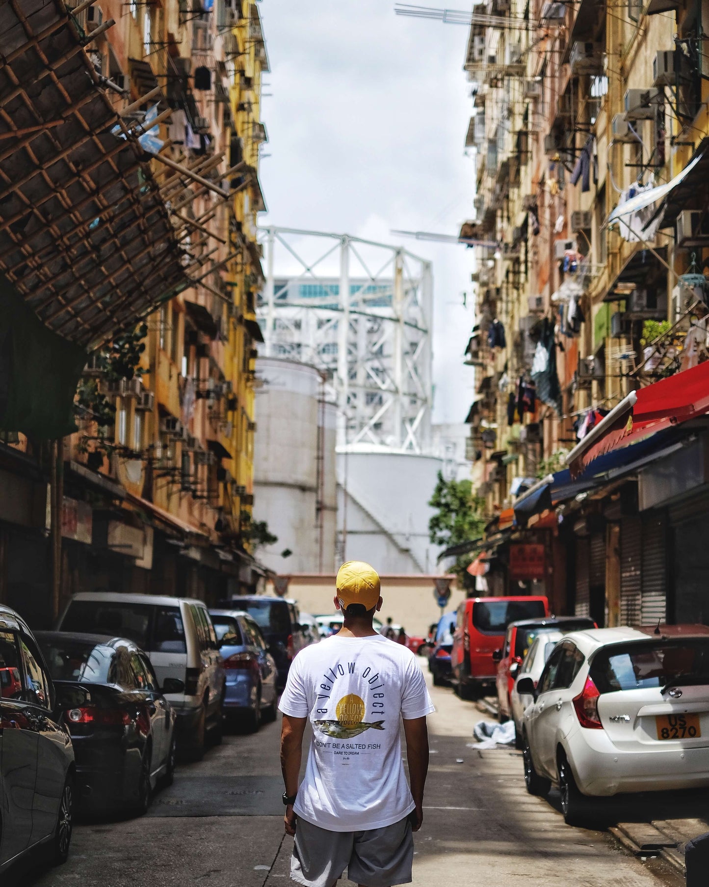 Salted Fish T-Shirt (White) - A Yellow Object