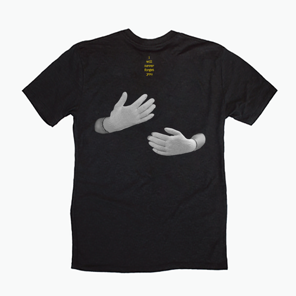 A Big Hug T-Shirt (Black) - A Yellow Object