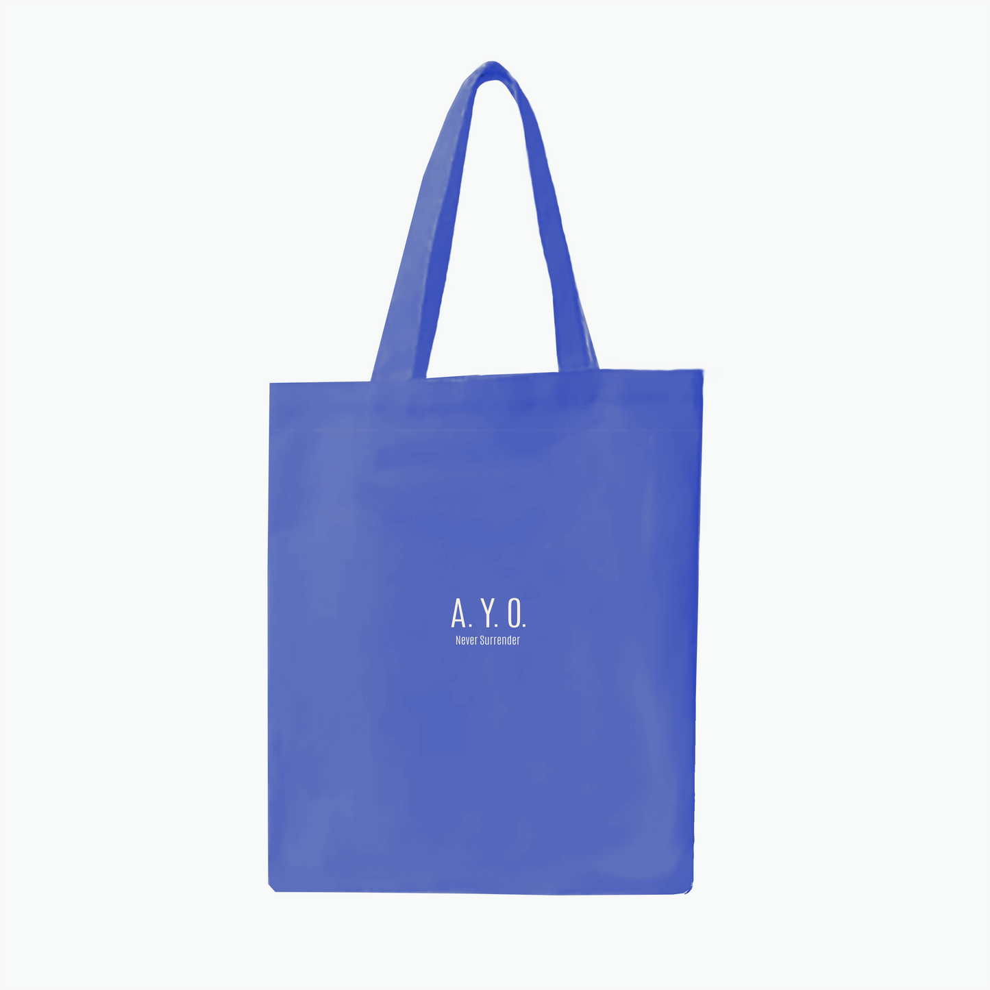 A Yellow Ball Tote Bag (Blue) - A Yellow Object