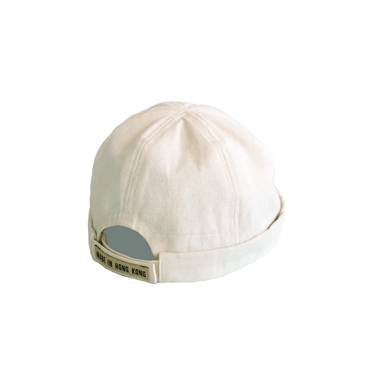 Dome Hat (White) - A Yellow Object