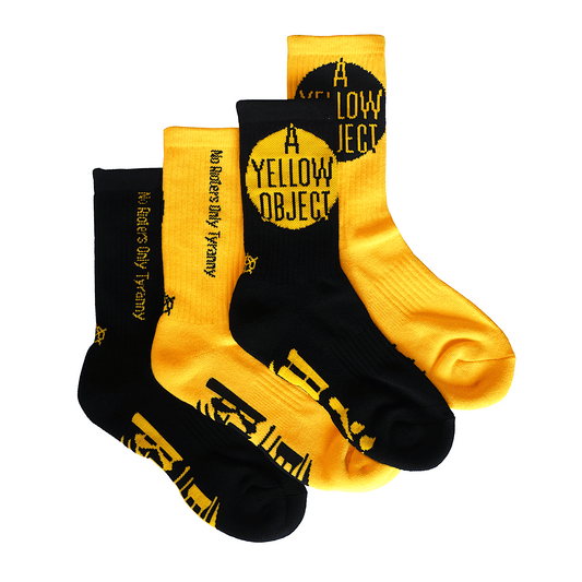 Good Grandson Socks Pack (2 Pairs) - A Yellow Object