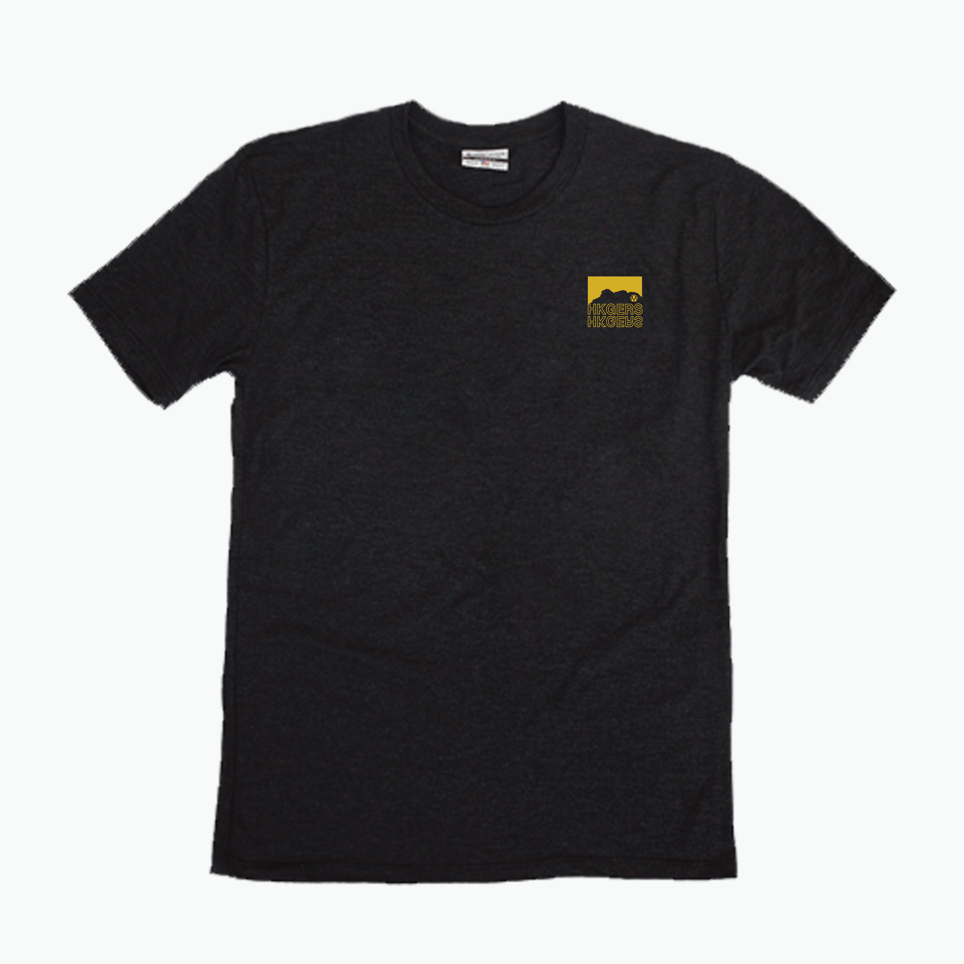HKGERS T-Shirt (Black) - A Yellow Object
