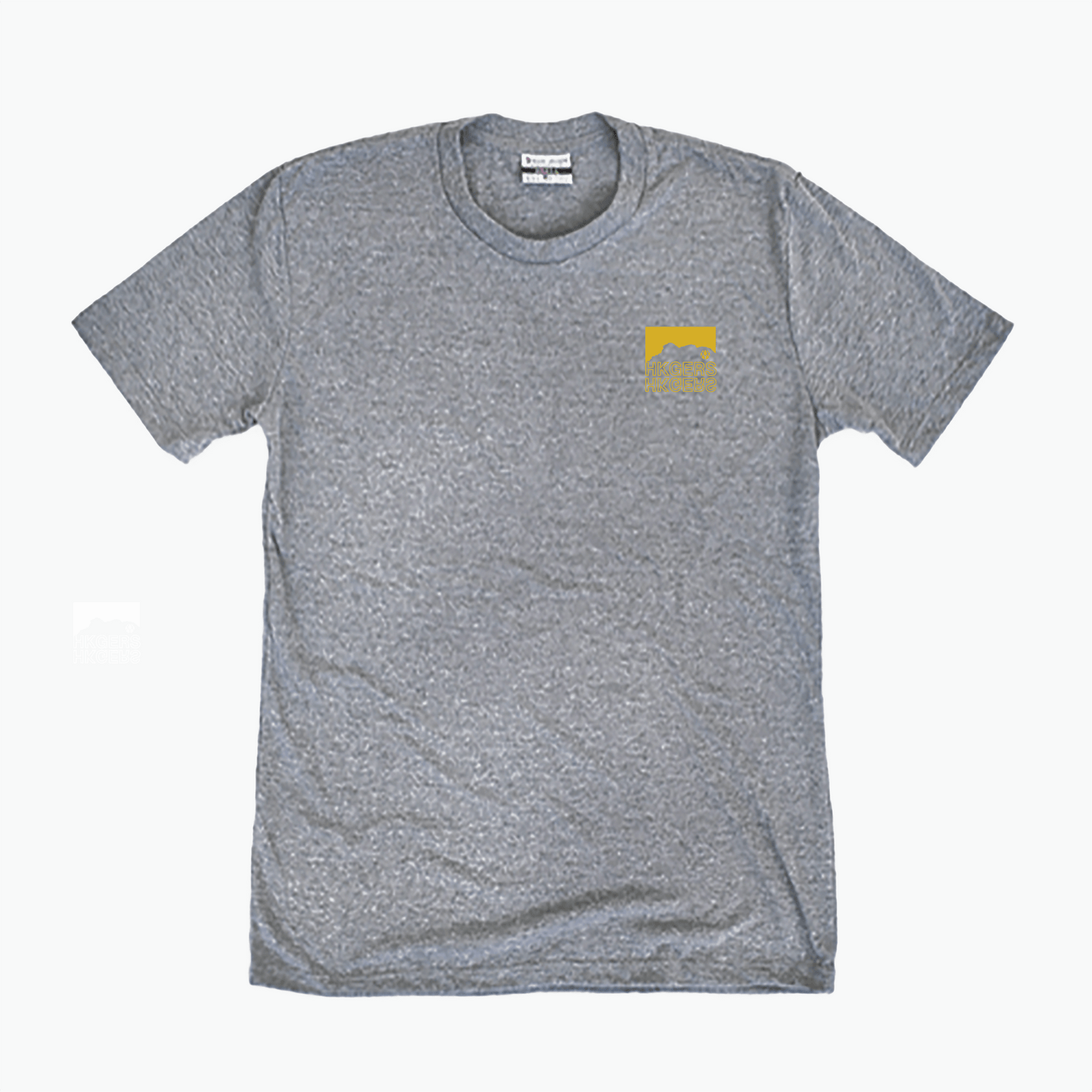 HKGERS T-Shirt (Gray) - A Yellow Object