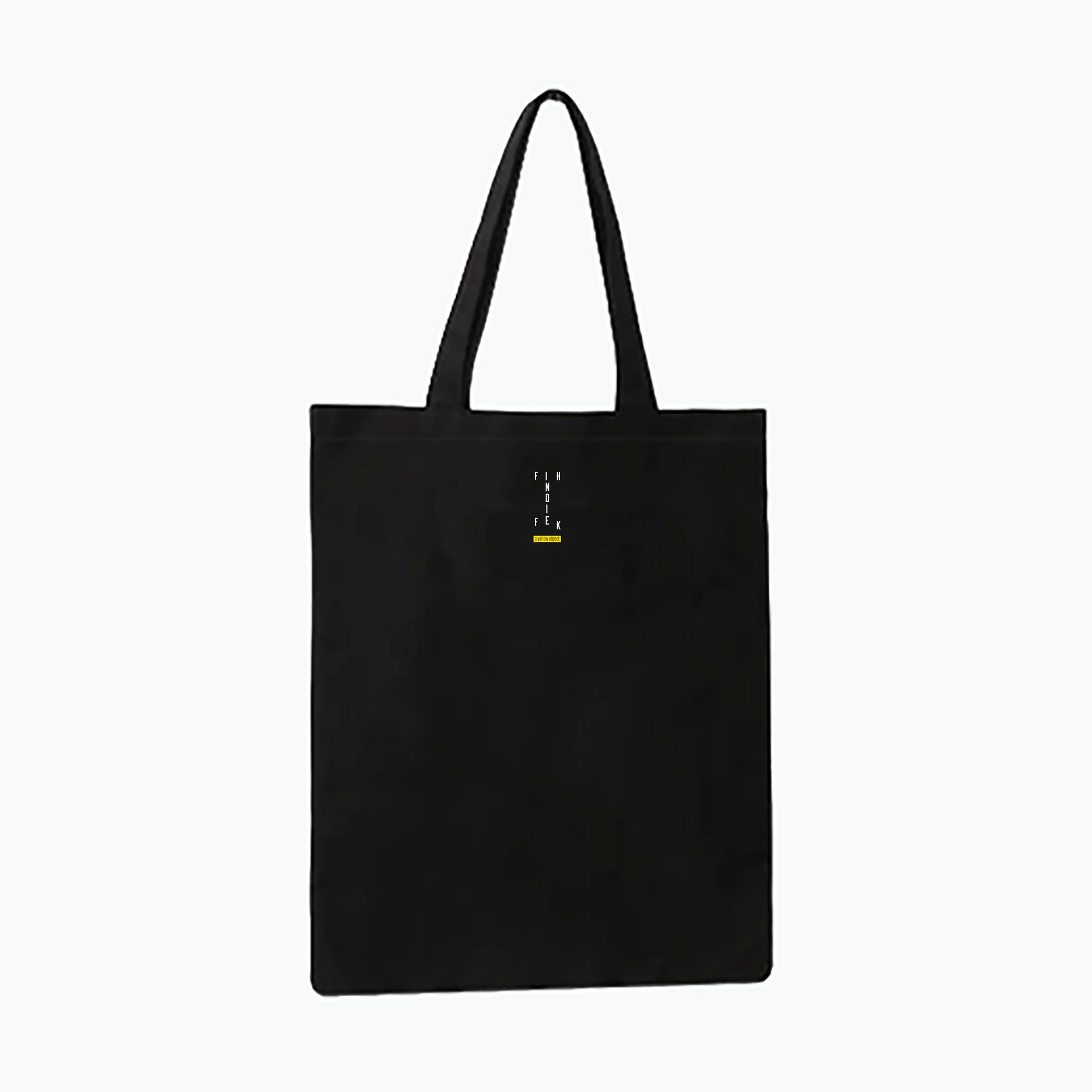 HKINDIEFF AYO Tote Bag (Black) - A Yellow Object