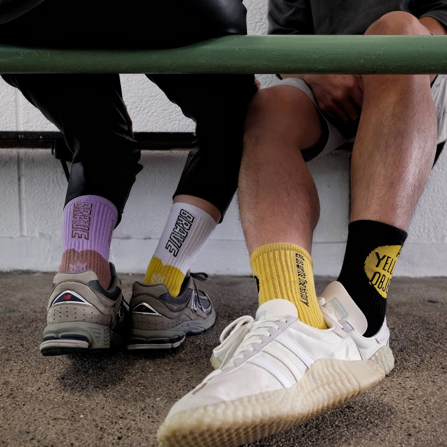 A.Y.O. Socks Pack (4 Pairs) - a yellow object