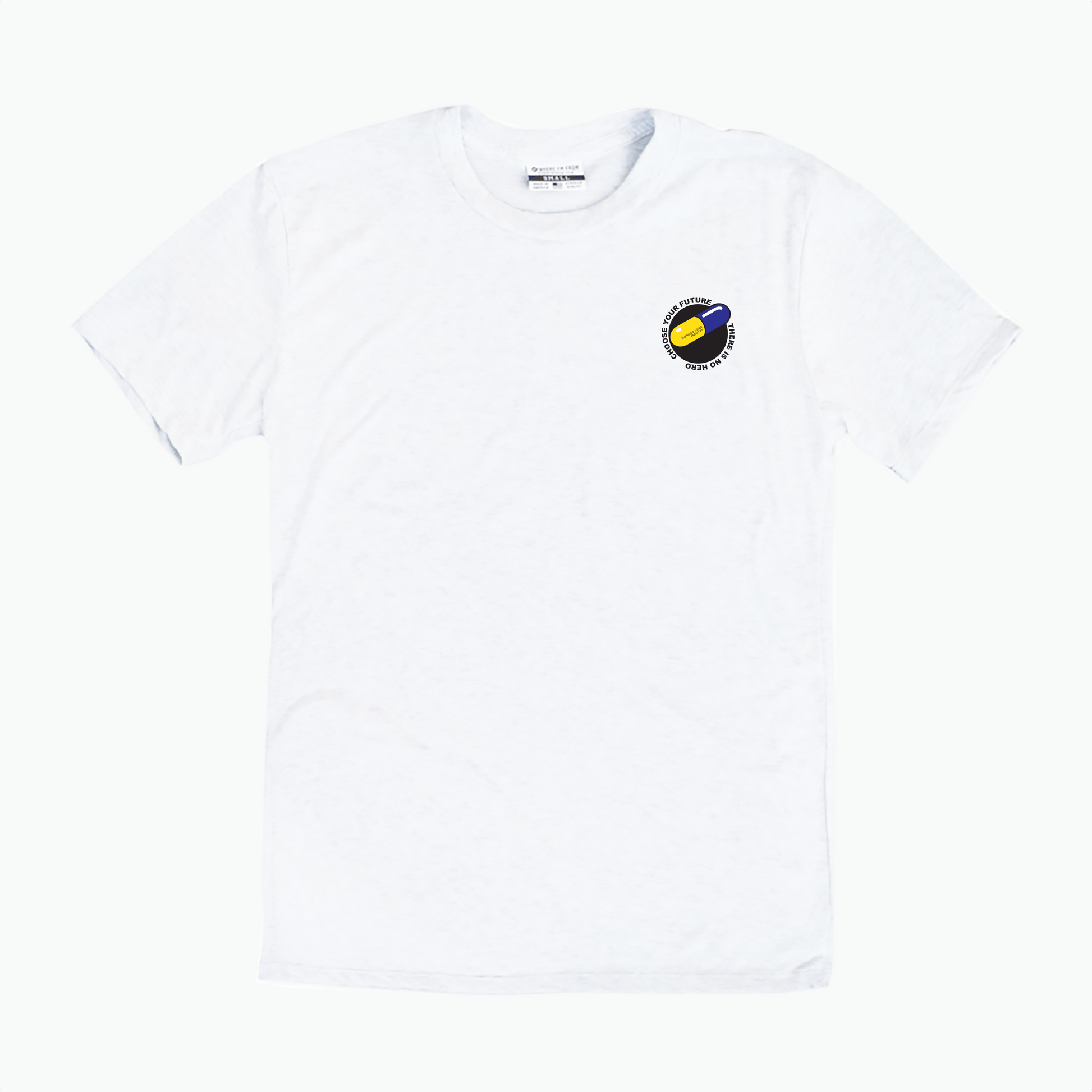 No Hero But Us T-Shirt (White) - A Yellow Object