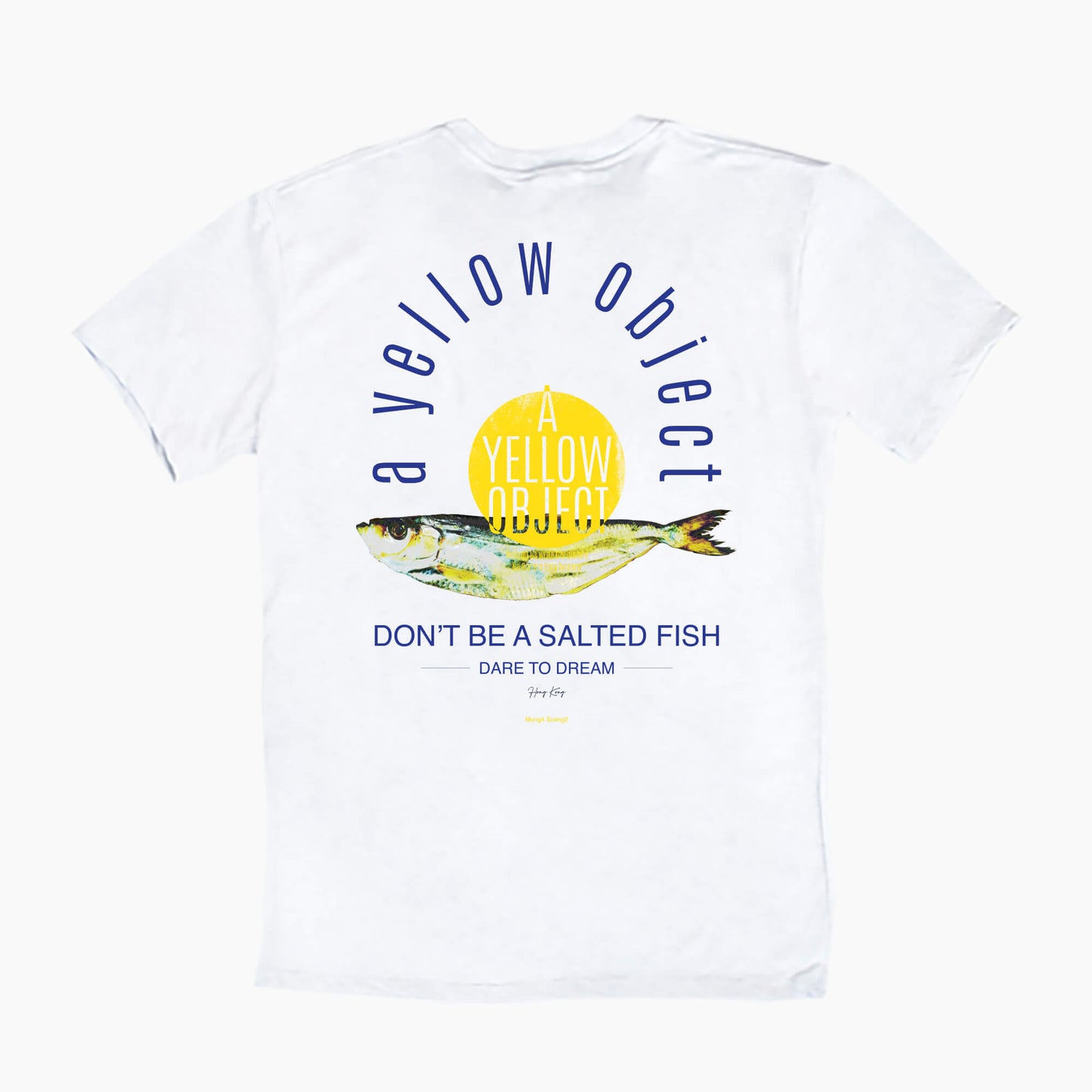 Salted Fish T-Shirt (White) - A Yellow Object
