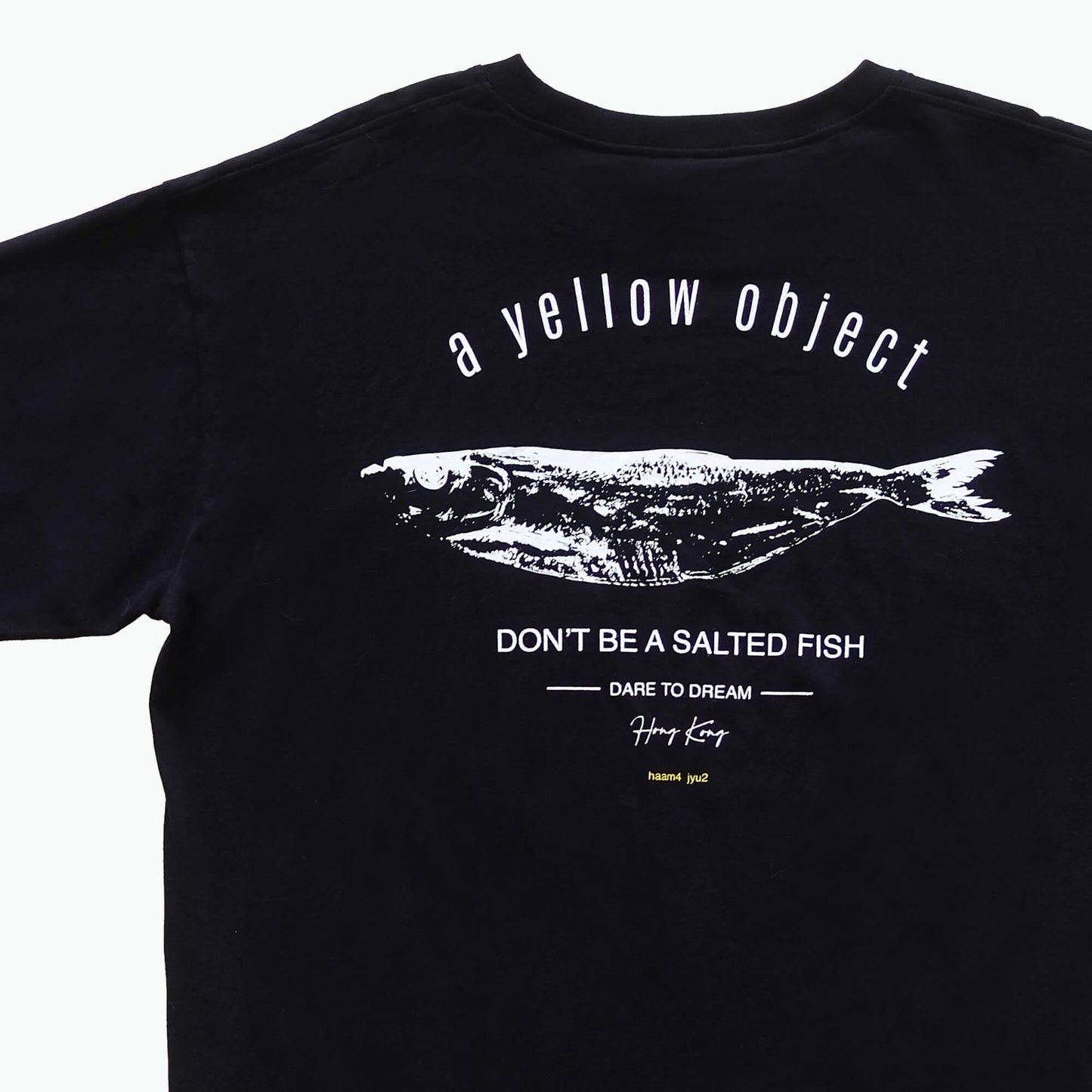 Salted Fish T-Shirt (Black) - A Yellow Object