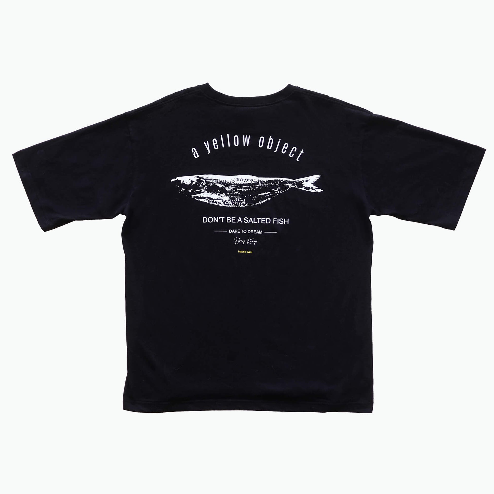 Salted Fish T-Shirt (Black) - A Yellow Object