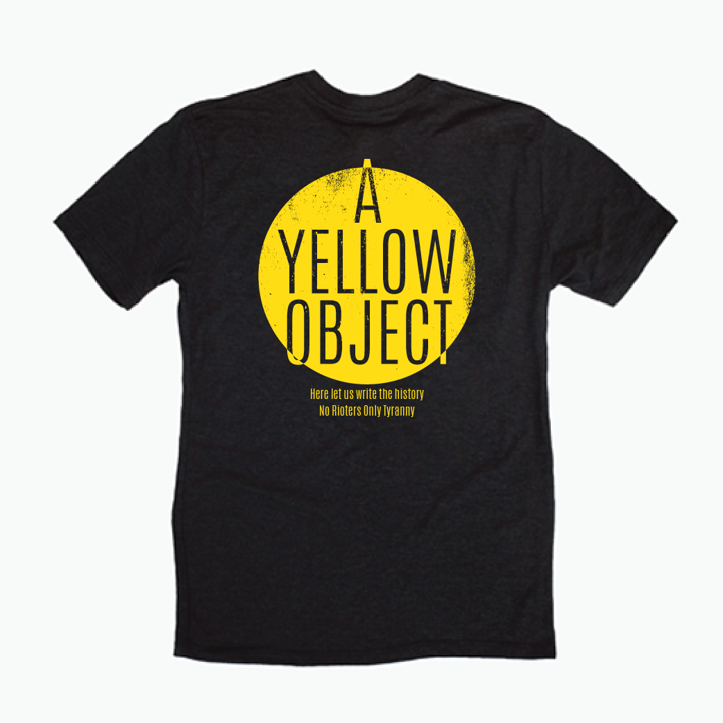A Yellow Ball T-Shirt Back (Black)