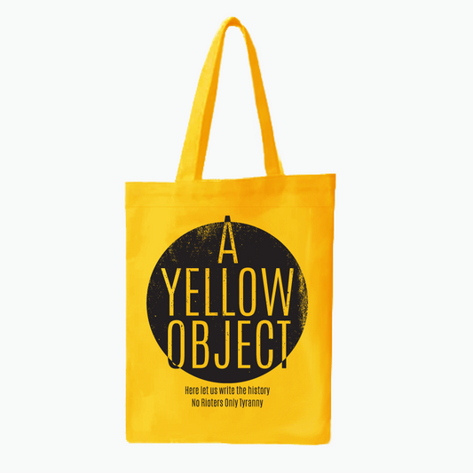 A Yellow Ball Tote Bag (Yellow) - A Yellow Object